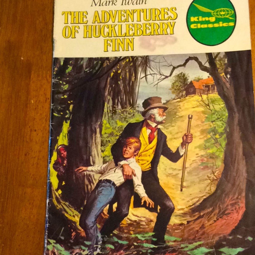 Vtg 1977 #10 Adventures of Huckleberry Finn #1 prt